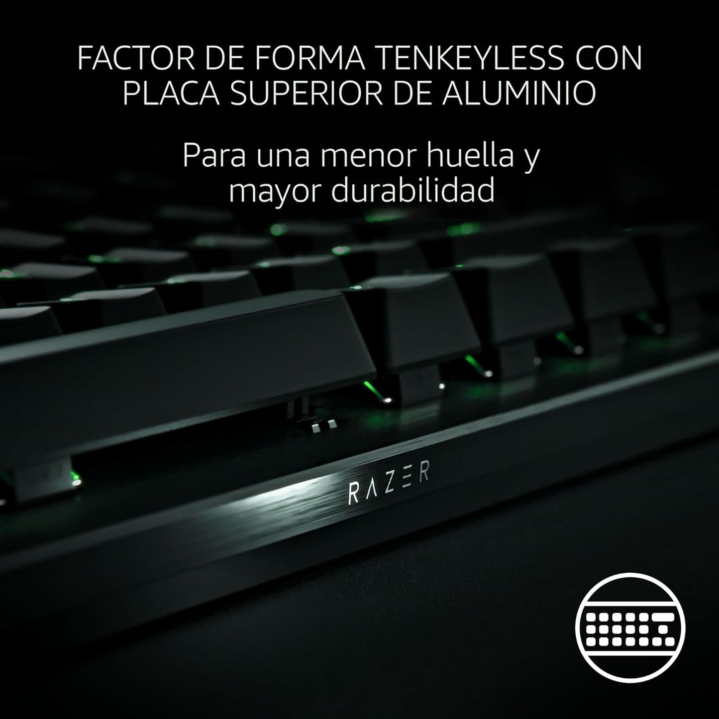 Razer Huntsman V3 Pro TKL 75% RGB USB Teclado Mecanico Yellow Switch