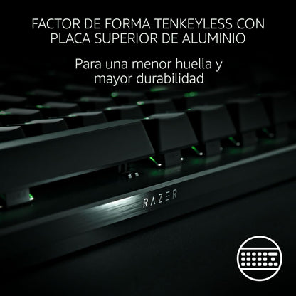 Razer Huntsman V3 Pro TKL 75% RGB USB Teclado Mecanico Yellow Switch