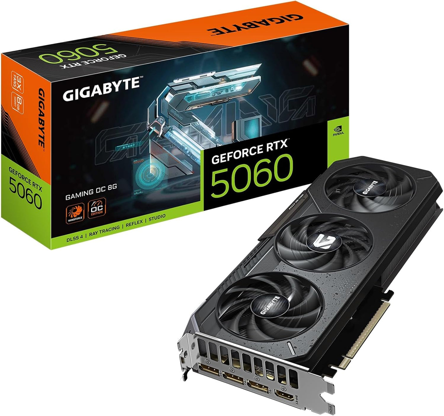 GIGABYTE RTX 5060 Gaming OC 8GB