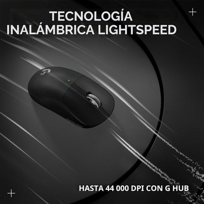 Logitech G PRO X SUPERLIGHT 2 Lightspeed Inalambrico Mouse 44K DPI 60g 8kHz