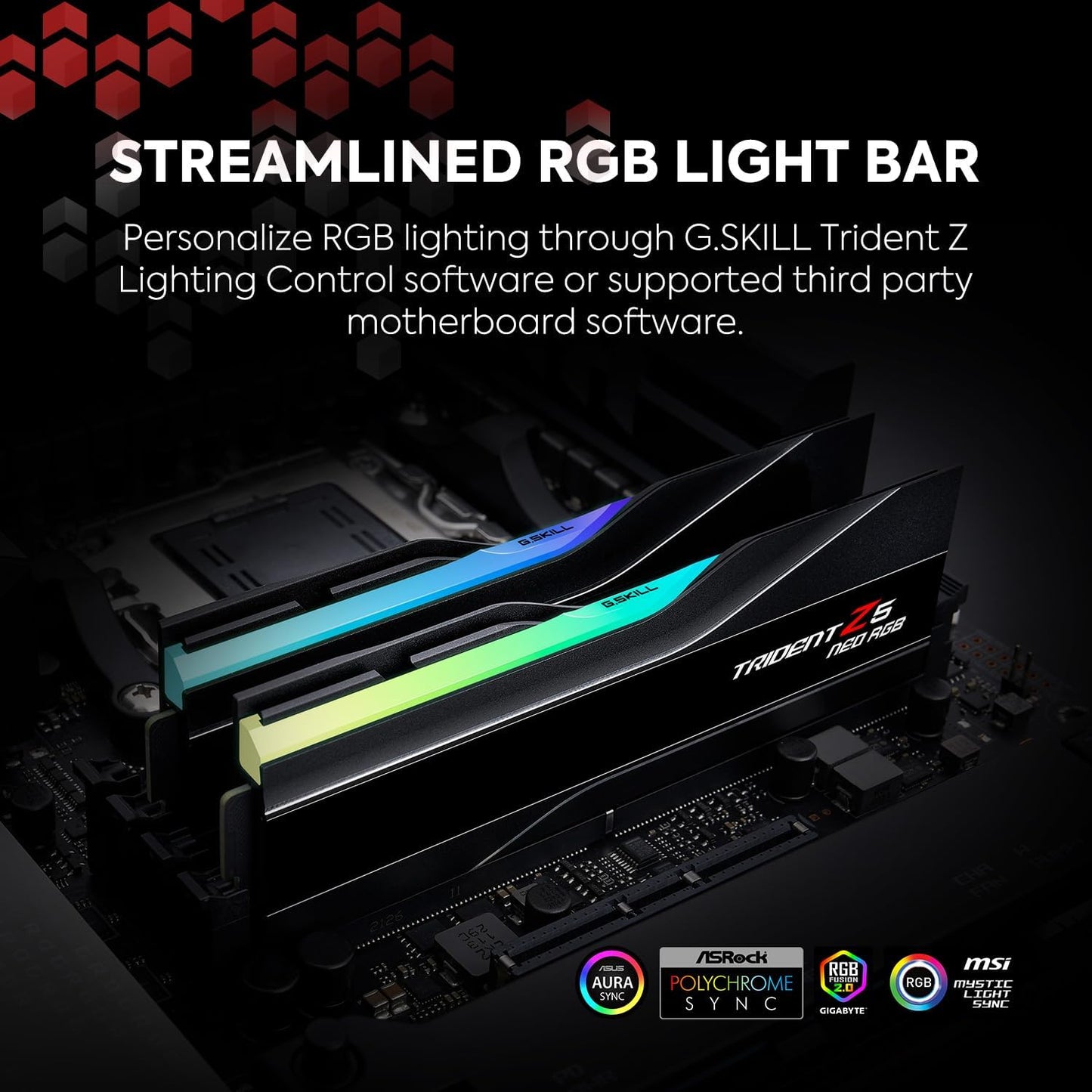 G.SKILL Trident Z5 RGB Series DDR5 Negra