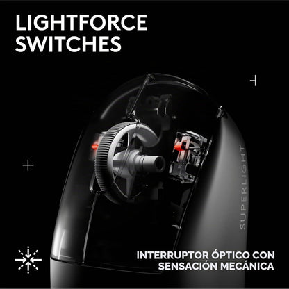 Logitech G PRO X SUPERLIGHT 2 SE Lightspeed Inalambrico Mouse 44K DPI 60g 8kHz
