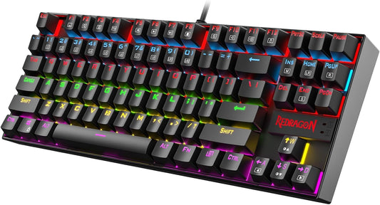 Redragon K552-KR RGB USB-Cable Teclado Mecanico 75% Red Switches