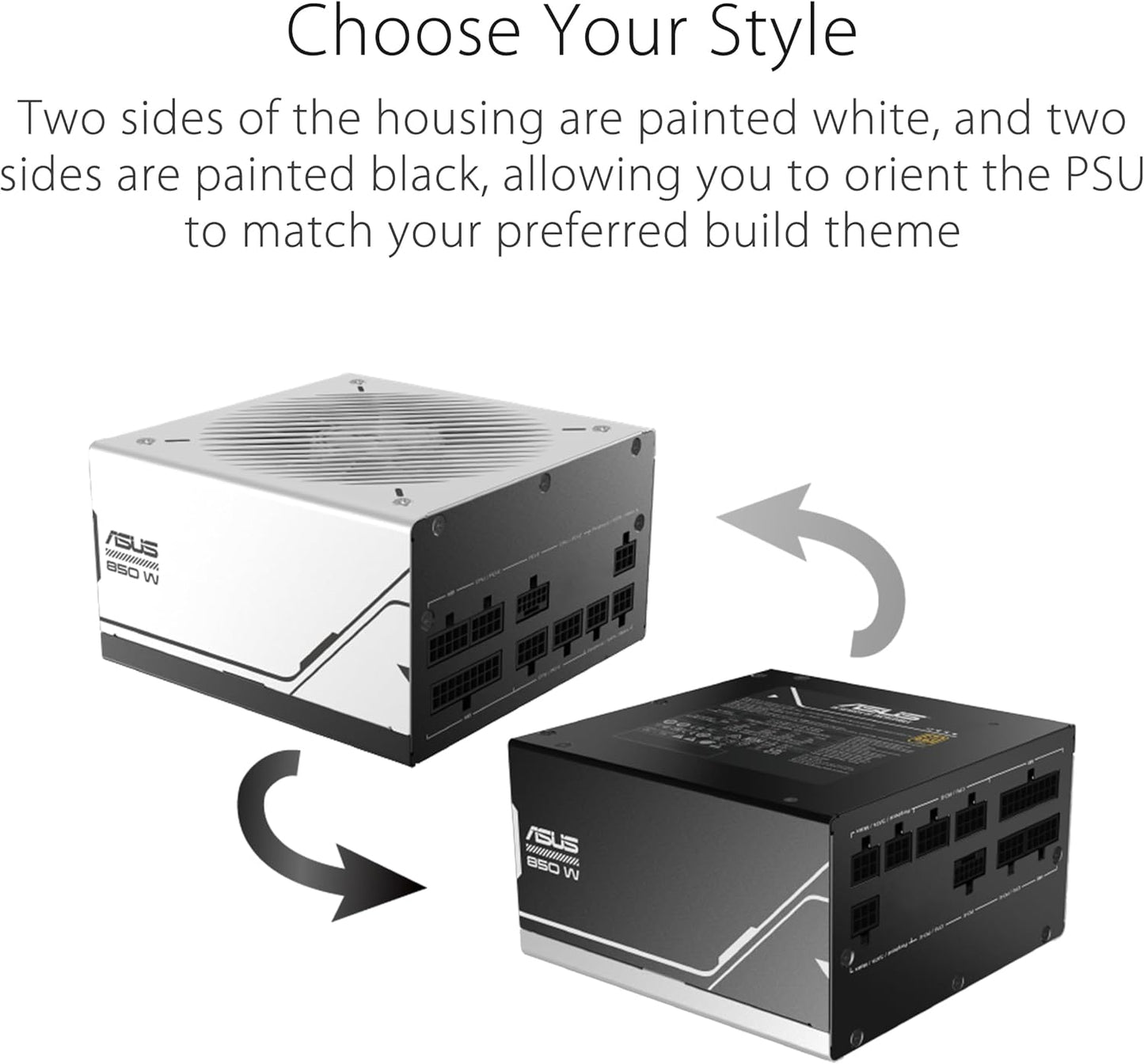 ASUS Prime POWERSUPPLY 850W MODULAR 80 GOLD PLUS