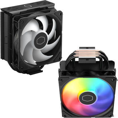 Cooler Master Hyper 212 Pro Halo Black CPU Air Cooler AM4/AM5 y Intel LGA 1700/1200