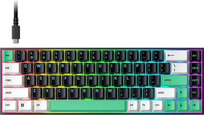 Razer Reclusa X RGB USB Teclado Mecanico 65% Orange Switch