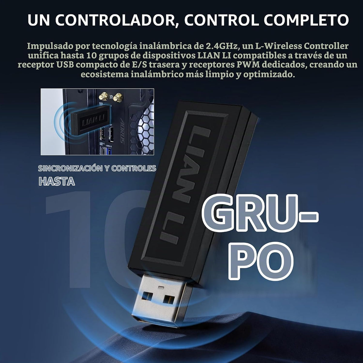 Lian Li UNI Fan TL Flex Inalambricos 120mm