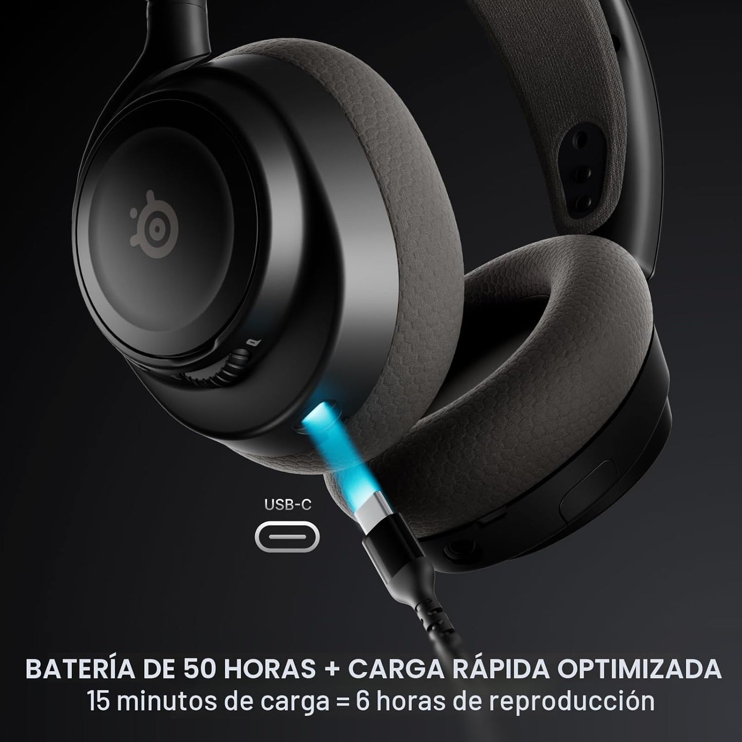 SteelSeries Artics Nova 7X Negro Inalambrico + Bluetooh Headset 7.1 (Xbox, PS5, PS4, PC, Switch and Mobile)