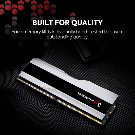 G.SKILL Trident Z5 RGB Series DDR5 Blanca