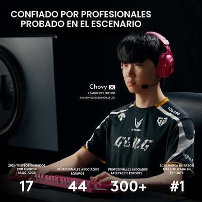 Logitech G PRO X SUPERLIGHT 2 Lightspeed Inalambrico Mouse 44K DPI 60g 8kHz