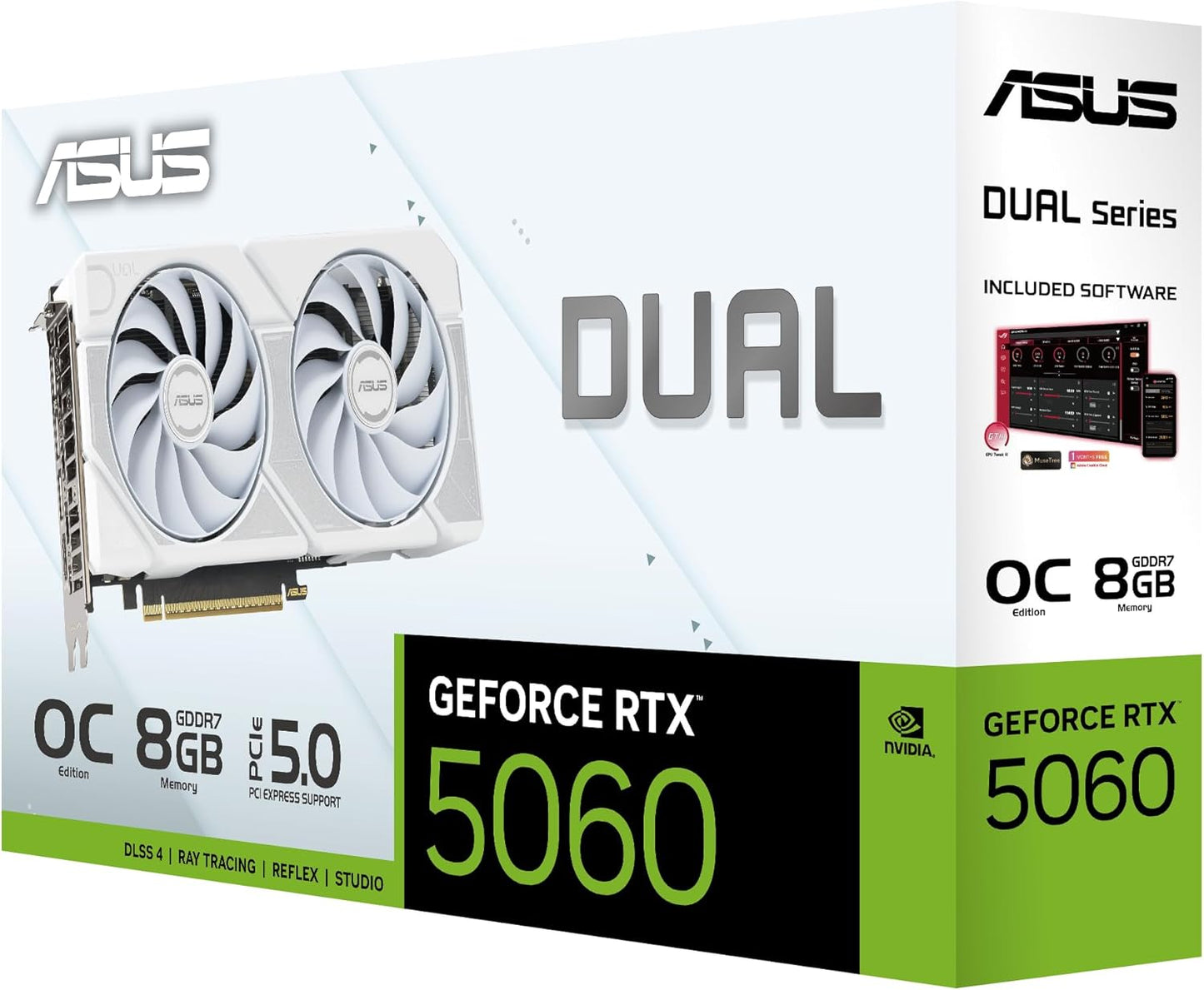 ASUS Dual RTX 5060 8GB OC White Edition