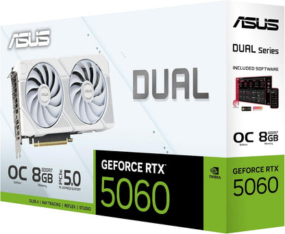 ASUS Dual RTX 5060 8GB OC White Edition
