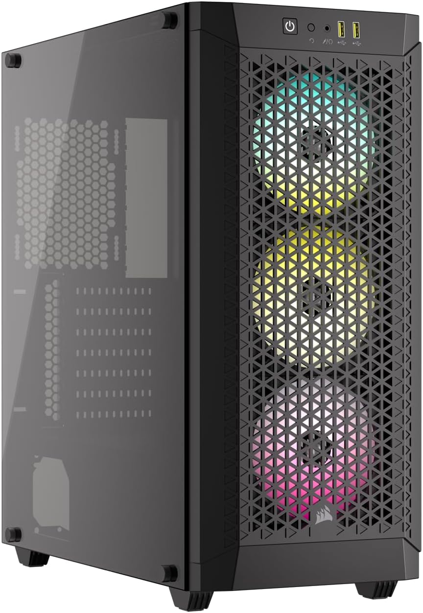 CORSAIR 480T RGB AIRFLOW BLACK MID-TOWER ATX CASE