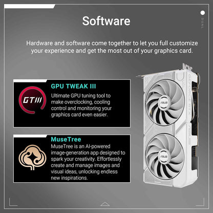 ASUS Dual RTX 5060 8GB OC White Edition