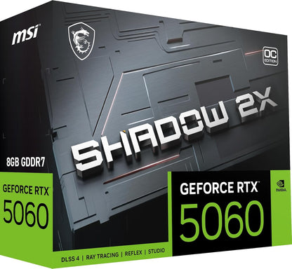 MSI RTX 5060 Shadow 2X OC 8GB
