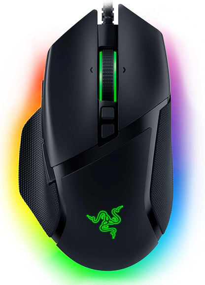 Razer Basilisk V3 Alambrico 26K DPI Negro RGB Gaming Mouse