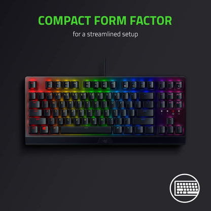 Razer Blackwidow V3 TKL RGB USB Teclado Mecanico Yellow Switch