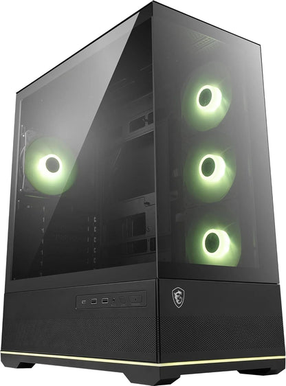 MSI MAG PANO 110R PZ White Mid-Tower Gaming Case ATX