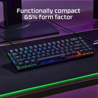 HyperX Alloy Origins 65 RGB USB-Cable Teclado Mecanico 65%