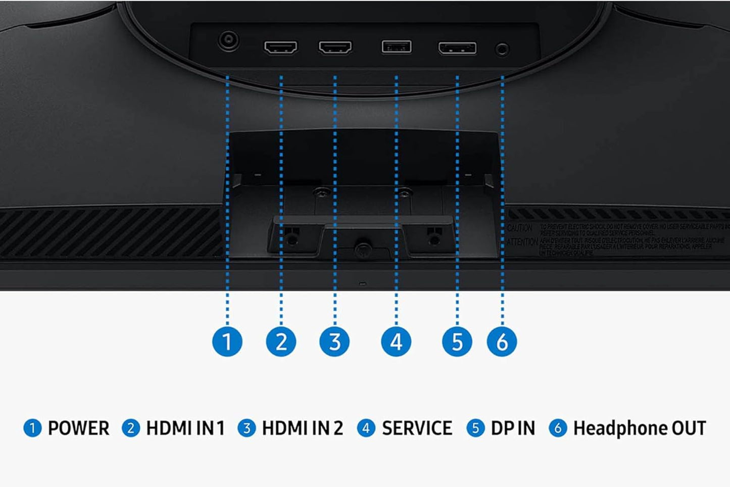 SAMSUNG Odyssey 27'' G5 G53F QHD 2560 x 1440 IPS 200Hz HDR10 1ms