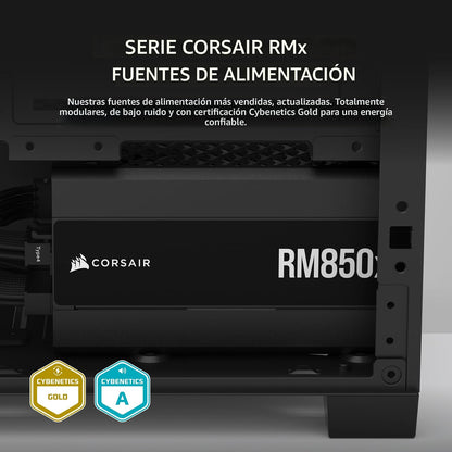 CORSAIR RM850x 2025 POWERSUPPLY 850W MODULAR 80 GOLD PLUS