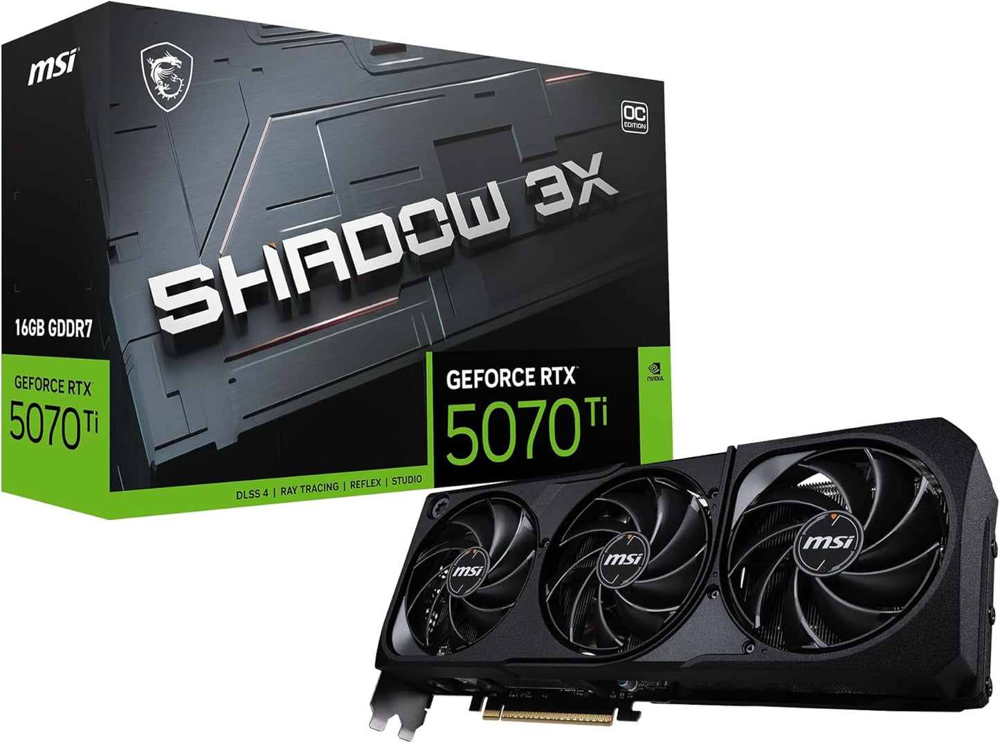 MSI RTX 5070 Ti Shadow 3X OC 16GB