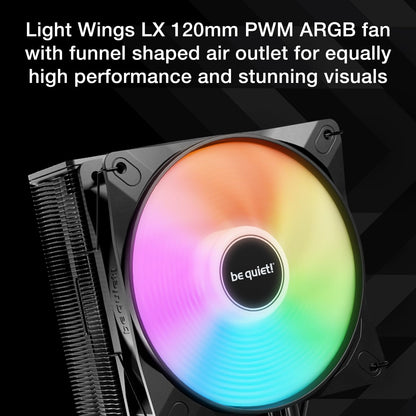 be quiet! Pure Rock 3 LX ARGB Air Cooler