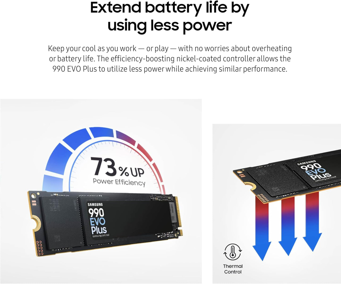 Samsung 990 EVO PLUS M.2 2280 Internal SSD Gen 4