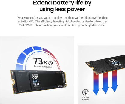 Samsung 990 EVO PLUS M.2 2280 Internal SSD Gen 4