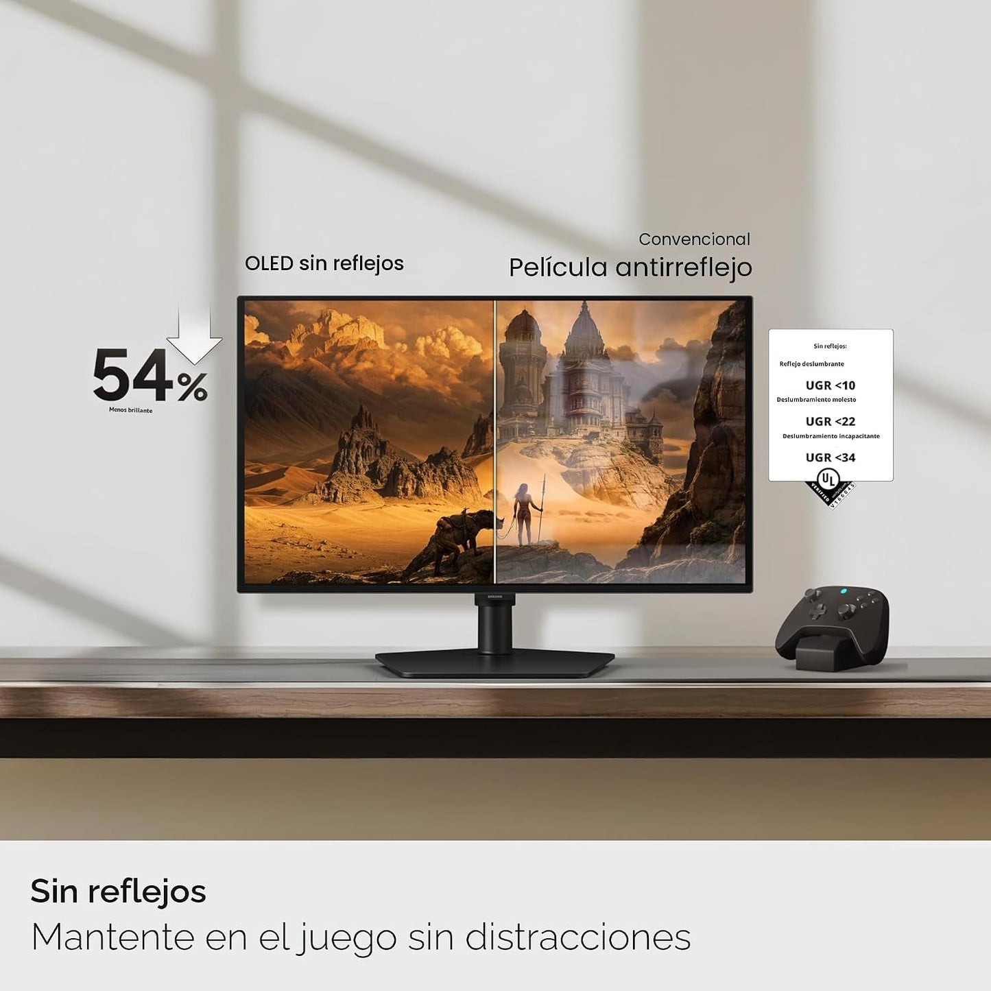 SAMSUNG Odyssey OLED G6 (G61SH) 27''QHD 2560 x 1440 240Hz HDR10 0.03ms