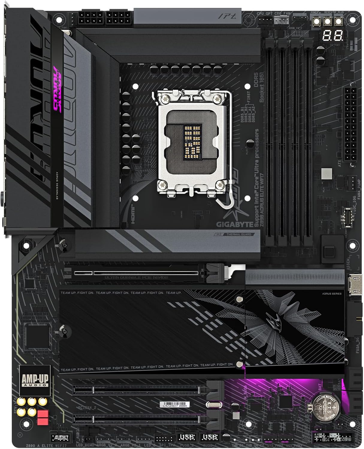 GIGABYTE Z890 AORUS Elite Wifi7 DDR5 LGA 1851 (Intel Core Ultra 200)
