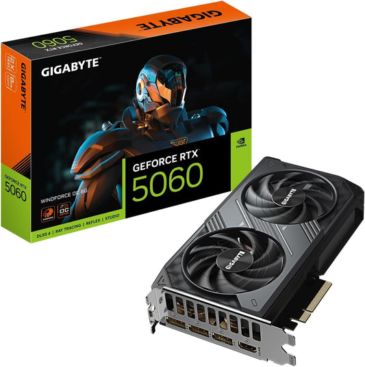 GIGABYTE RTX 5060 WINDFORCE OC 8GB