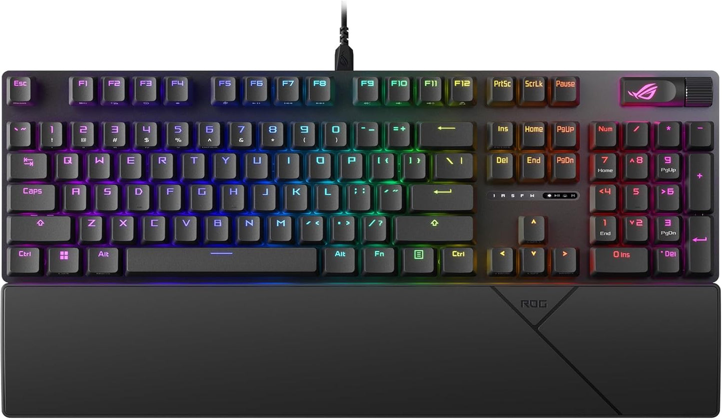 ASUS ROG Strix Scope II X USB-Cable Lineal Switches ROG NX Snow V2 Intercambiables