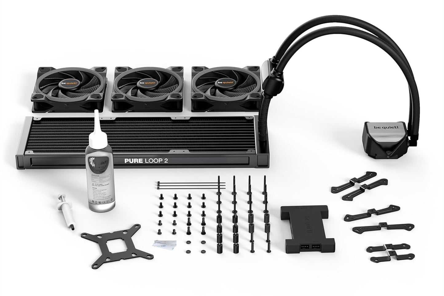 be quiet! Pure Loop 2 FX Negro 360mm AIO Cooler AM4, AM5, LGA 1700/1200