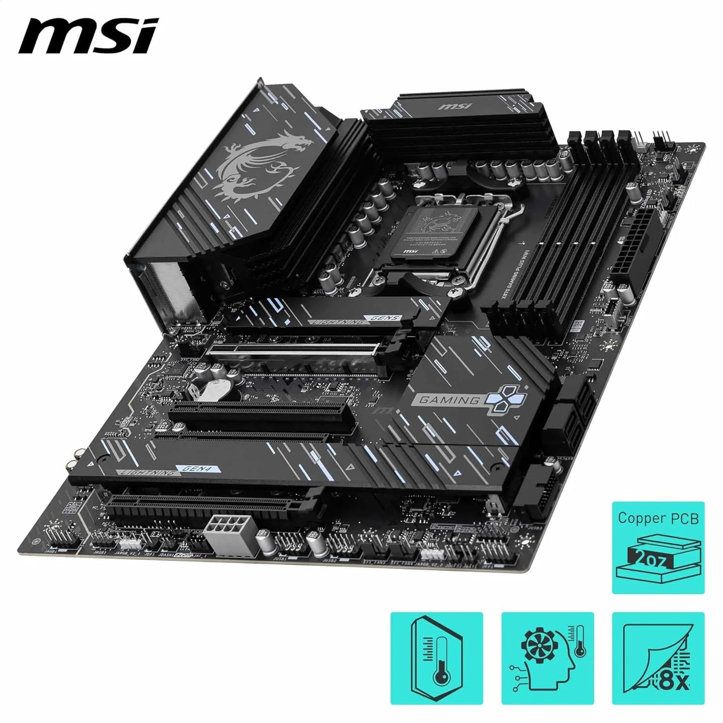 MSI X870 Gaming Plus WIFI AM5 DDR5