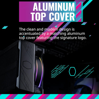 Cooler Master Hyper 212 Halo Black CPU Air Cooler AMD AM4/AM5 y Intel LGA 1700/1200