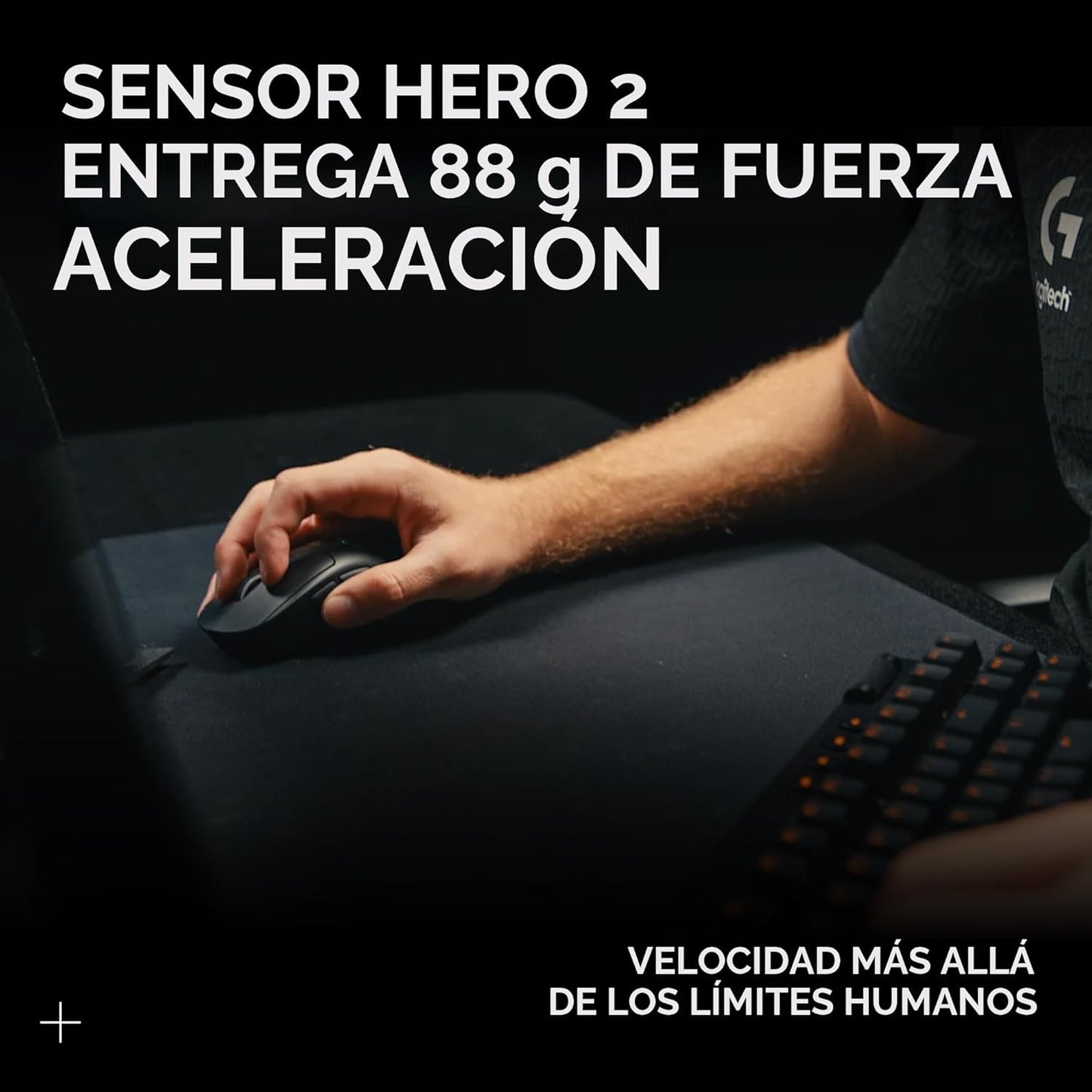 Logitech G PRO X SUPERLIGHT 2 Lightspeed Inalambrico Mouse 44K DPI 60g 8kHz