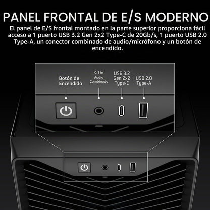 CORSAIR 3200D AIRFLOW RGB BLACK MID-TOWER ATX CASE