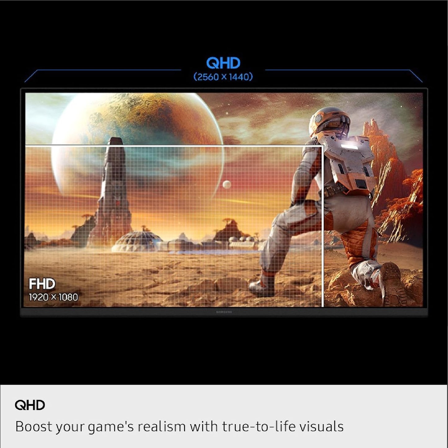 SAMSUNG Odyssey 32'' G5 G50F QHD 2560 x 1440 IPS 180Hz HDR10 1ms