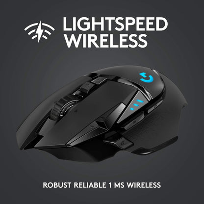 Logitech G502 Lightspeed Inalambrico Mouse 25K DPI RGB