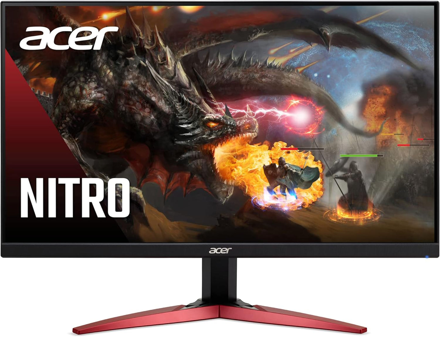 ACER Nitro 23.8'' 1080P HDR 10 Monitor (KG241Y) 180Hz 1ms VA