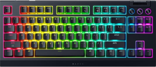Razer BlackWidow V4 Pro TKL Hyperspeed RGB Inalambrico Teclado Mecanico Orange Switch