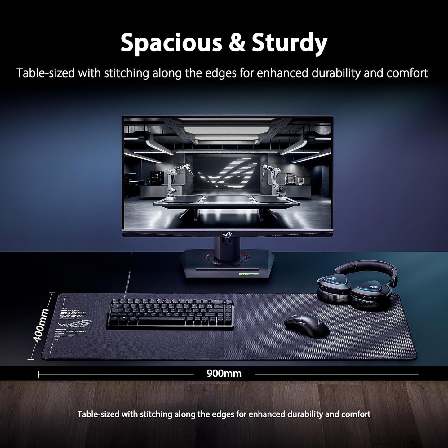 ASUS ROG Shealth II XXL Black Gaming MousePad