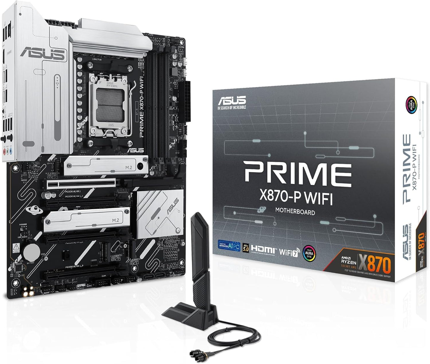 ASUS Prime X870-P WiFi AM5 DDR5
