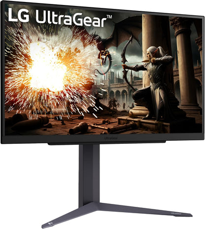 LG 27GS75Q-B Ultragear Gaming Monitor  27'' QHD 1440P HDR10 180Hz 1ms IPS