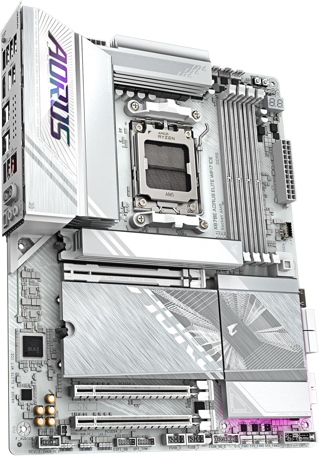 Gigabyte X870E AORUS ELITE ICE AM5 DDR5 ATX WiFi 7