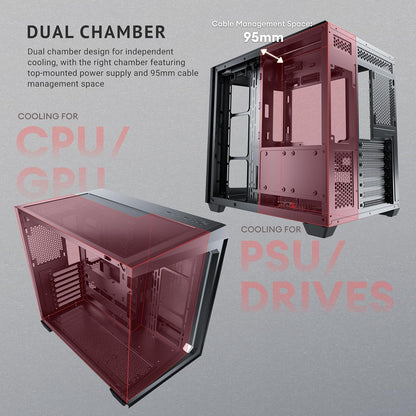 ANTEC C5 ARGB Black Mid-Tower Gaming Case ATX