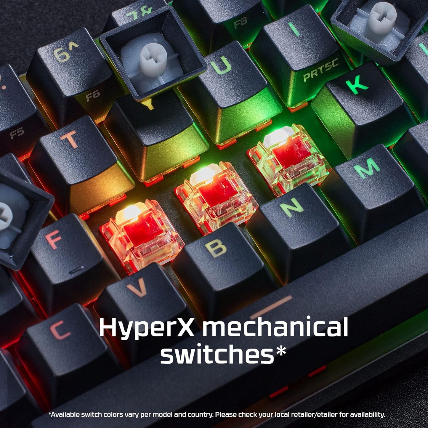 HyperX Alloy Origins 65 RGB USB-Cable Teclado Mecanico 65%