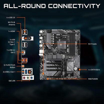Gigabyte B550 Eagle AM4 DDR4 ATX WiFi 6