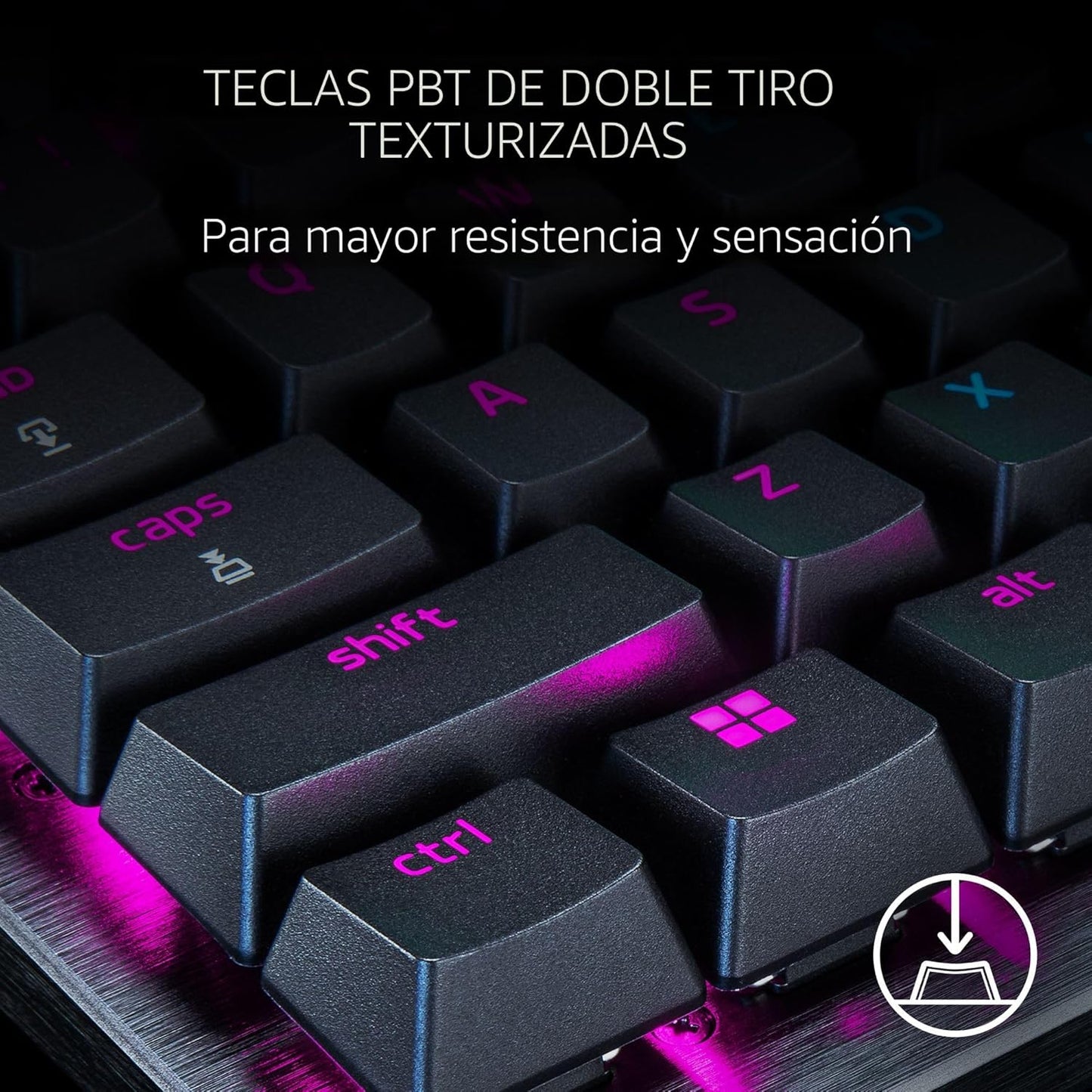 Razer Huntsman V3 Pro TKL 75% RGB USB Teclado Mecanico Yellow Switch